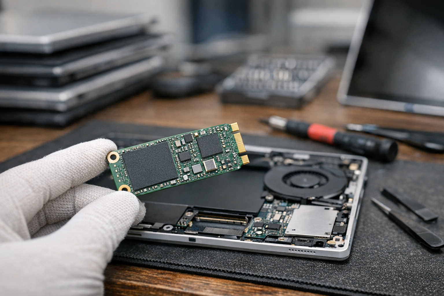 Ổ cứng SSD mSATA dung lượng cao dùng để nâng cấp cho Surface Pro