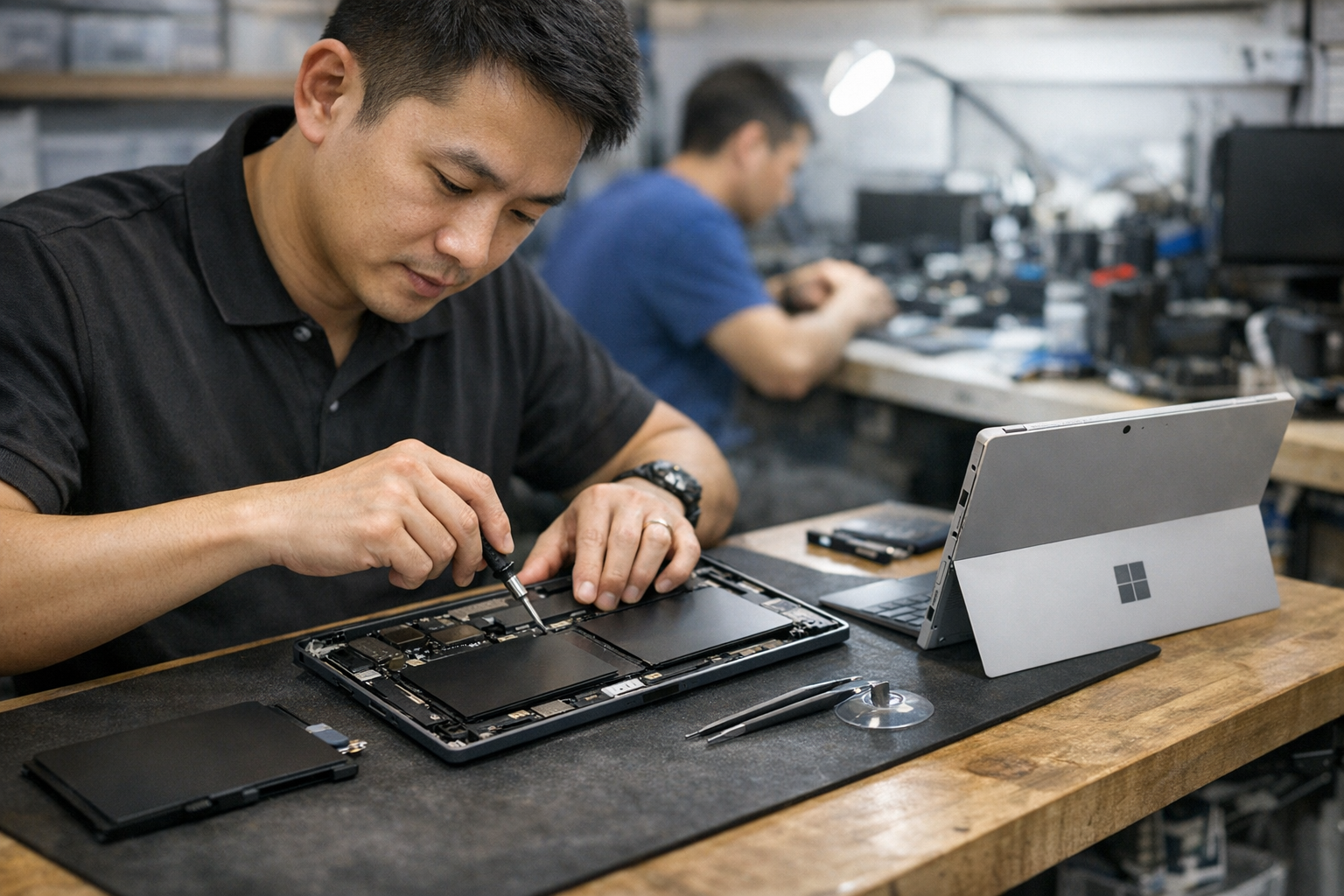 Top địa chỉ thay pin Surface chính hãng – bảng giá thay pin surface 5 Dịch vụ thay pin Surface chính hãng lấy ngay tại Hà Nội chuyên nghiệp