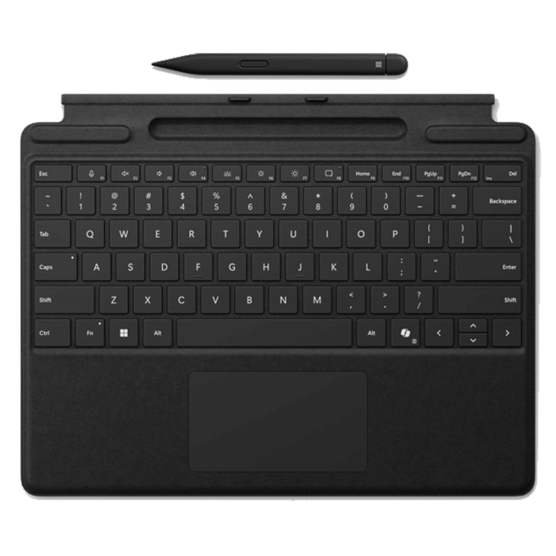 Mới - Bàn phím Surface Pro 10/ Pro 11 Signature Copilot (đi kèm bút) 3 Ban phim Surface Pro mau den kem but Mới - Bàn phím Surface Pro 10/ Pro 11 Signature Copilot (đi kèm bút)