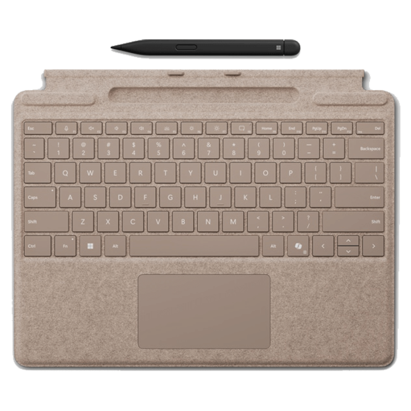 Mới - Bàn phím Surface Pro 10/ Pro 11 Signature Copilot (đi kèm bút) 6 Ban phim Surface Pro mau vang kem but Mới - Bàn phím Surface Pro 10/ Pro 11 Signature Copilot (đi kèm bút)
