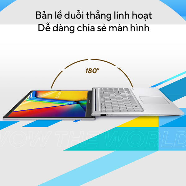 Laptop Asus Vivobook 15 X1504VA-NJ069W (Core™ i3-1315U | 8GB | 512GB | Intel UHD Graphics | 15.6inch FHD | Win 11 | Bạc)