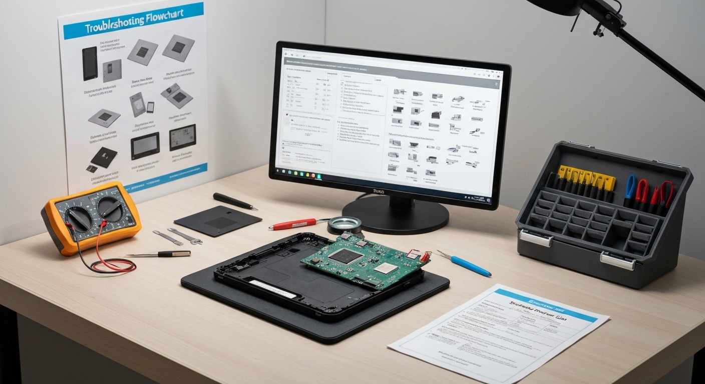 Hình ảnh tự khắc phục các lỗi đơn giản trên Surface