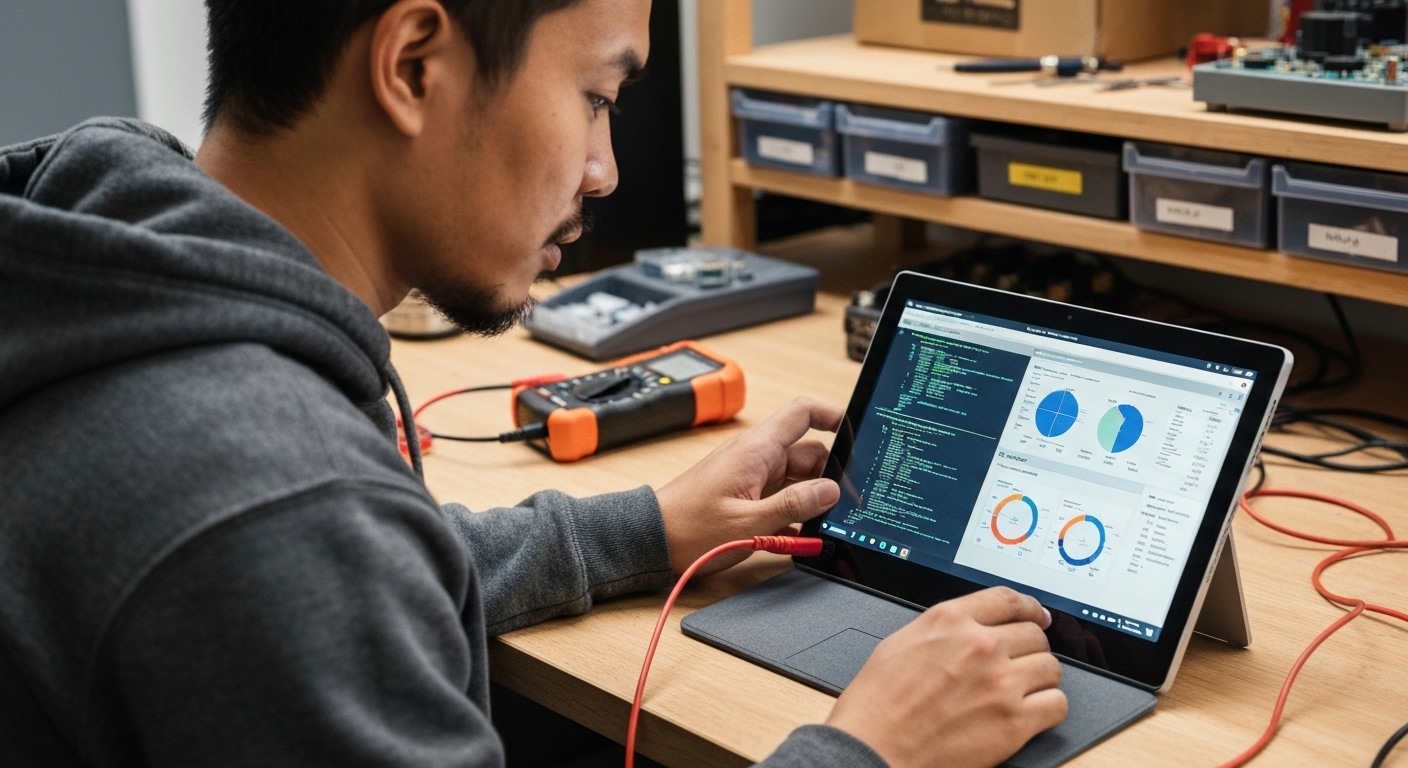 Sử dụng các công cụ chẩn đoán để xác định nguyên nhân gây lỗi phần mềm trên Surface