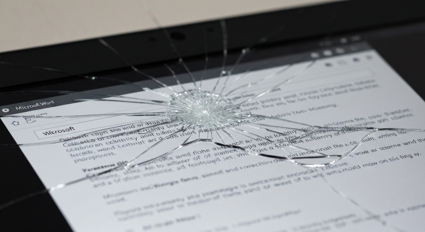 Vết nứt trên màn hình Surface Laptop ảnh hưởng đến hiển thị