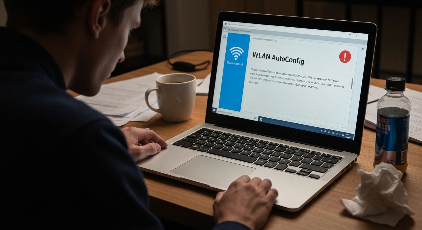Kiểm tra dịch vụ WLAN AutoConfig