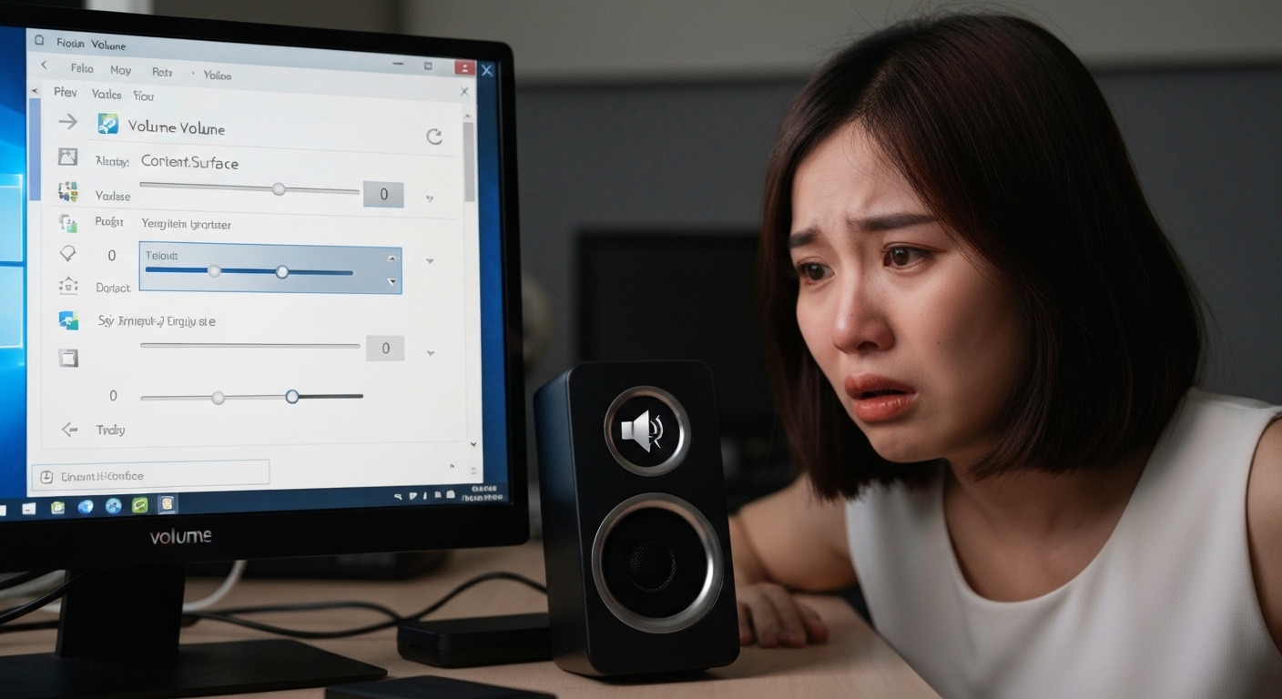 Cài đặt âm lượng trên Windows