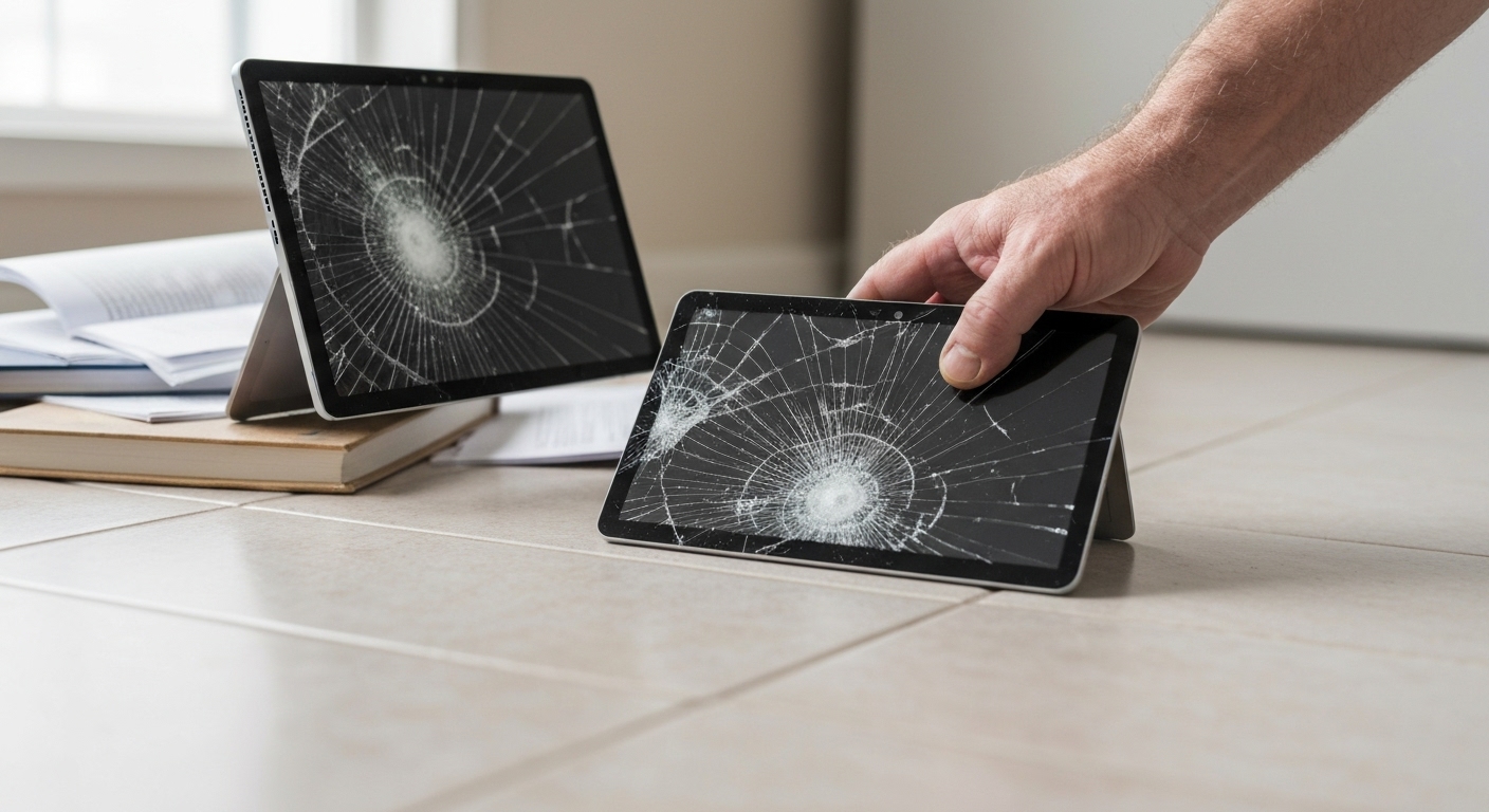 surface bị vỡ màn hình