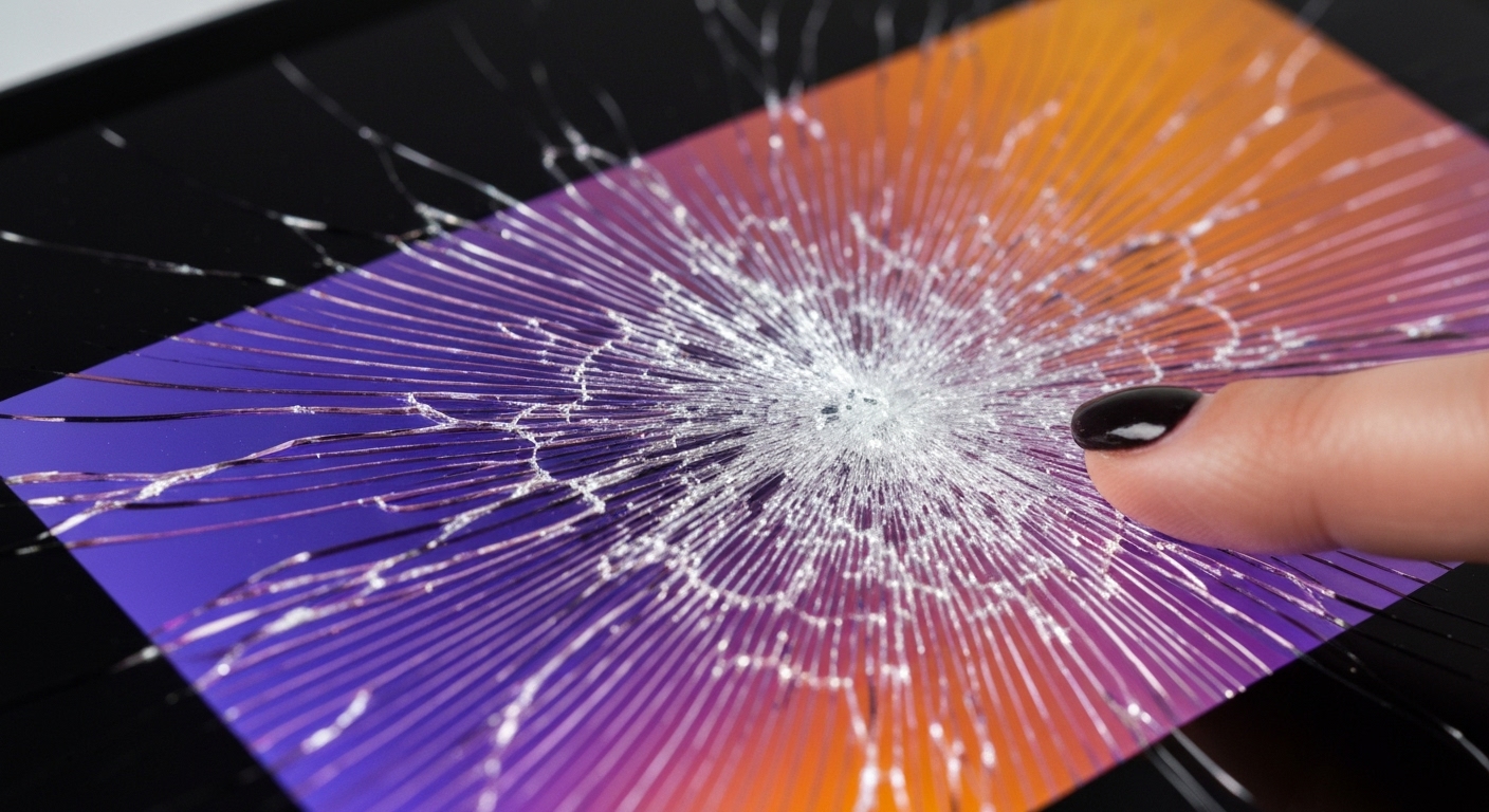 Khi nào cần thay màn hình Surface Go bị vỡ, bao gồm nứt vỡ nghiêm trọng, sọc màu, và liệt cảm ứng.