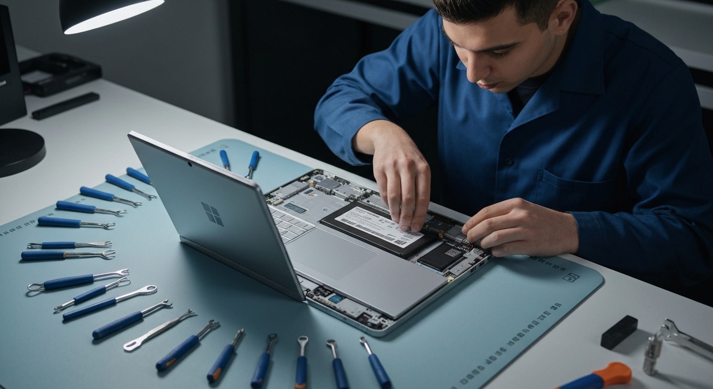 Thay pin cho Surface Laptop