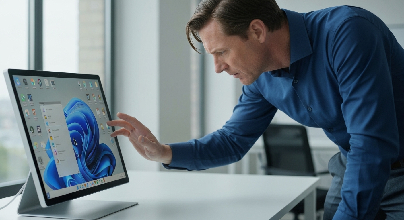 Surface Studio bị treo, màn hình đứng im.