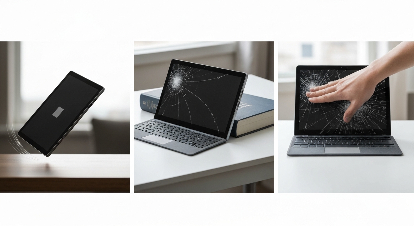 surface go bị vỡ màn hình