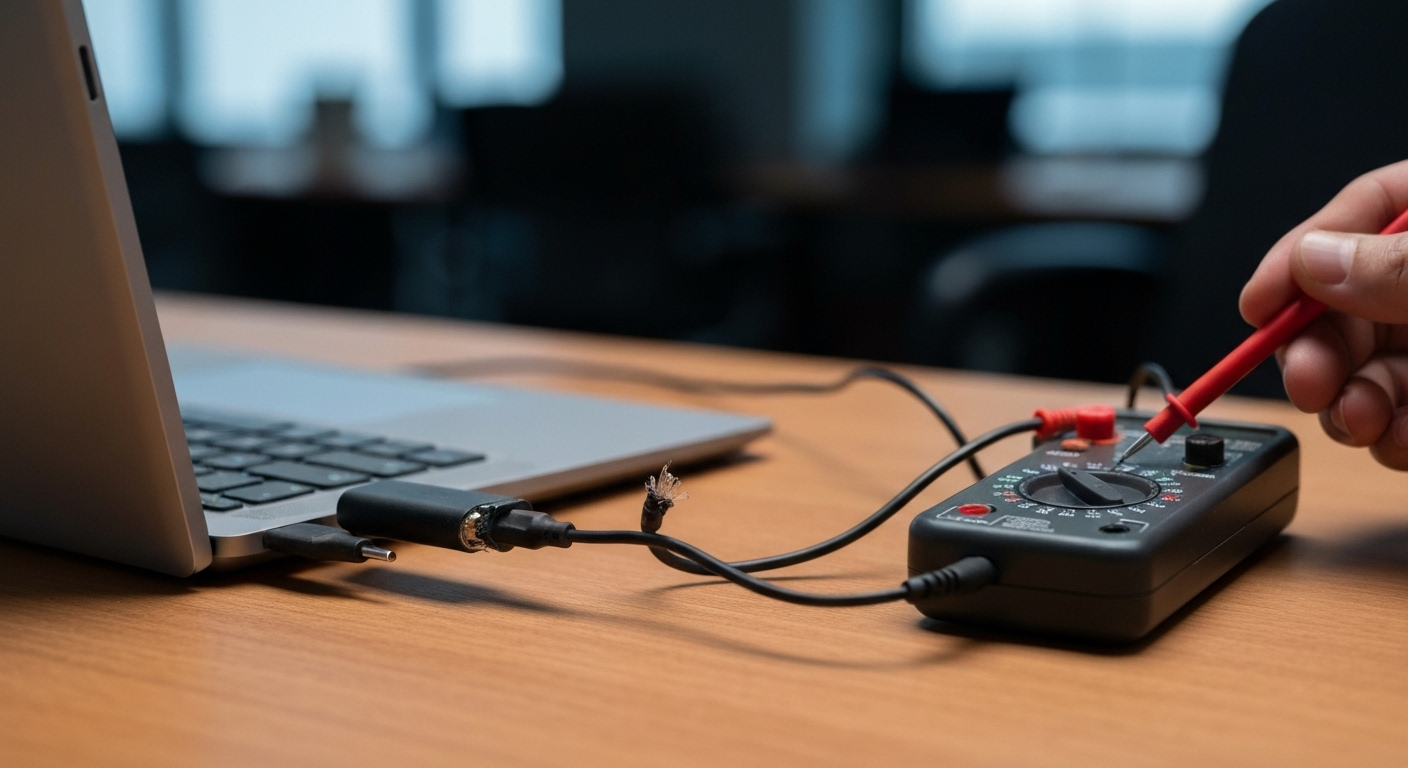 Kiểm tra adapter sạc Surface bị hỏng