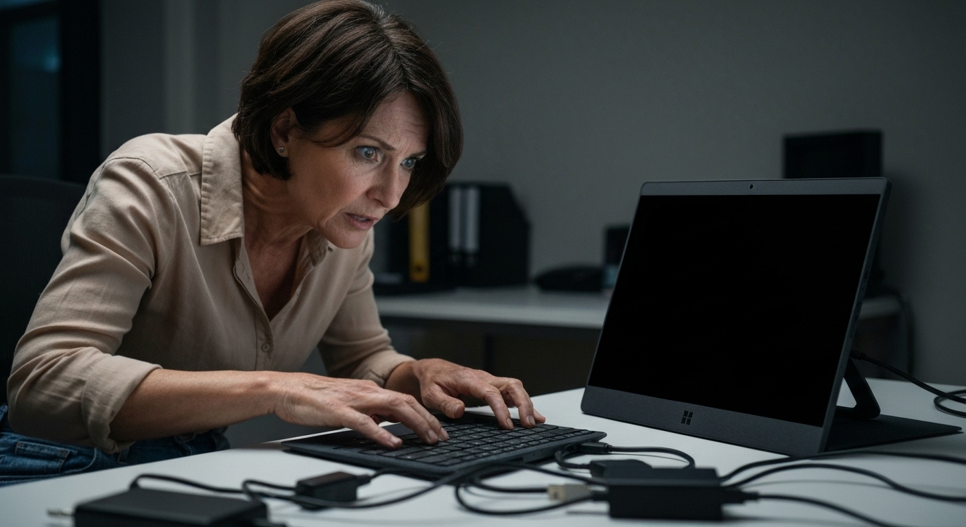 surface book không lên nguồn