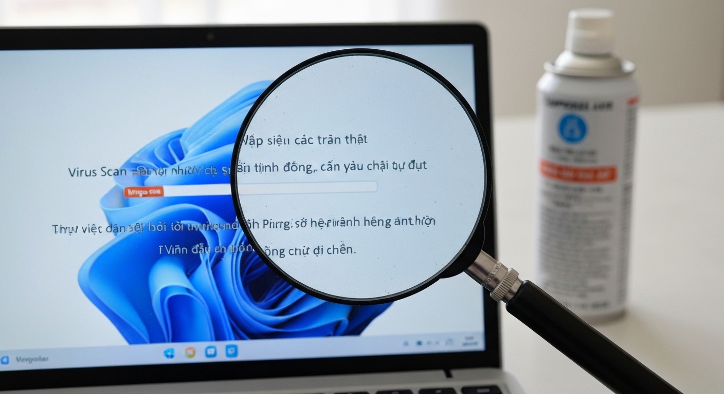Quét virus Surface Laptop
