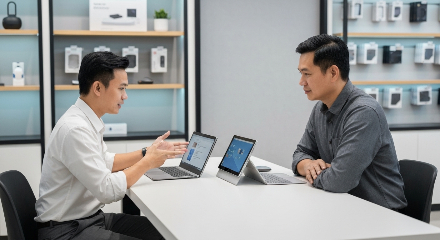 Lợi ích khi mua Surface có tư vấn chuyên nghiệp