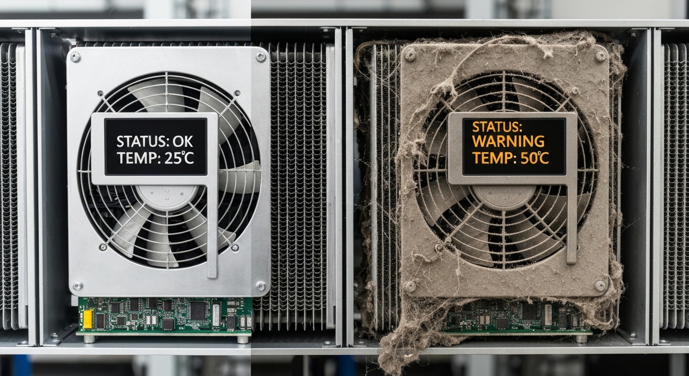 Surface sạch sẽ giúp tăng tuổi thọ và hiệu suất