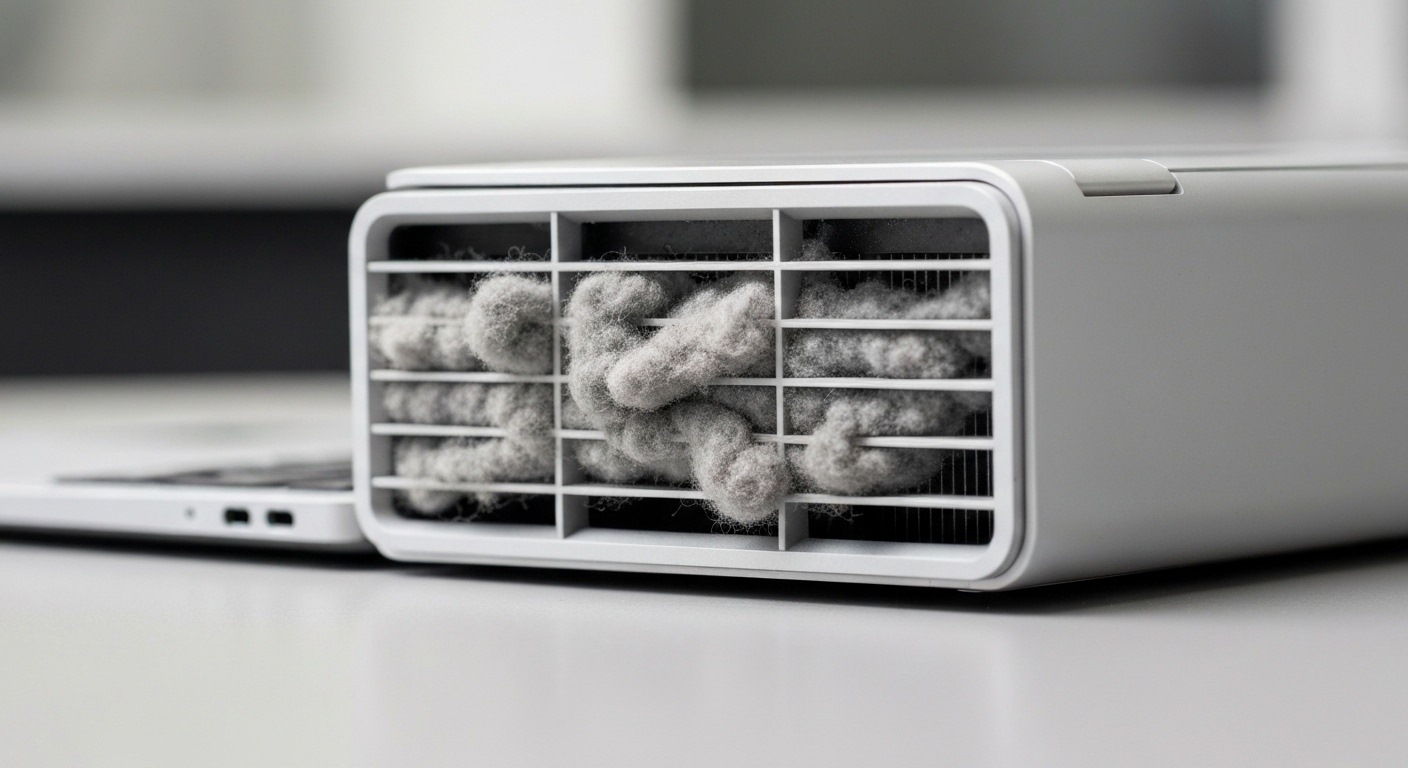 Dấu hiệu nhận biết Surface bị bụi bẩn qua quạt kêu to