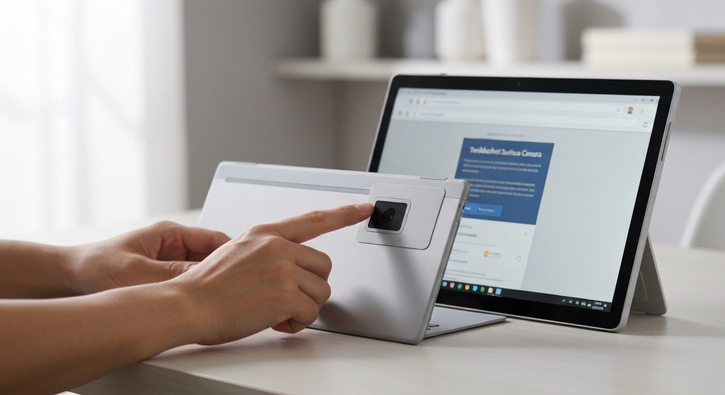 Khắc phục lỗi camera Surface tại nhà