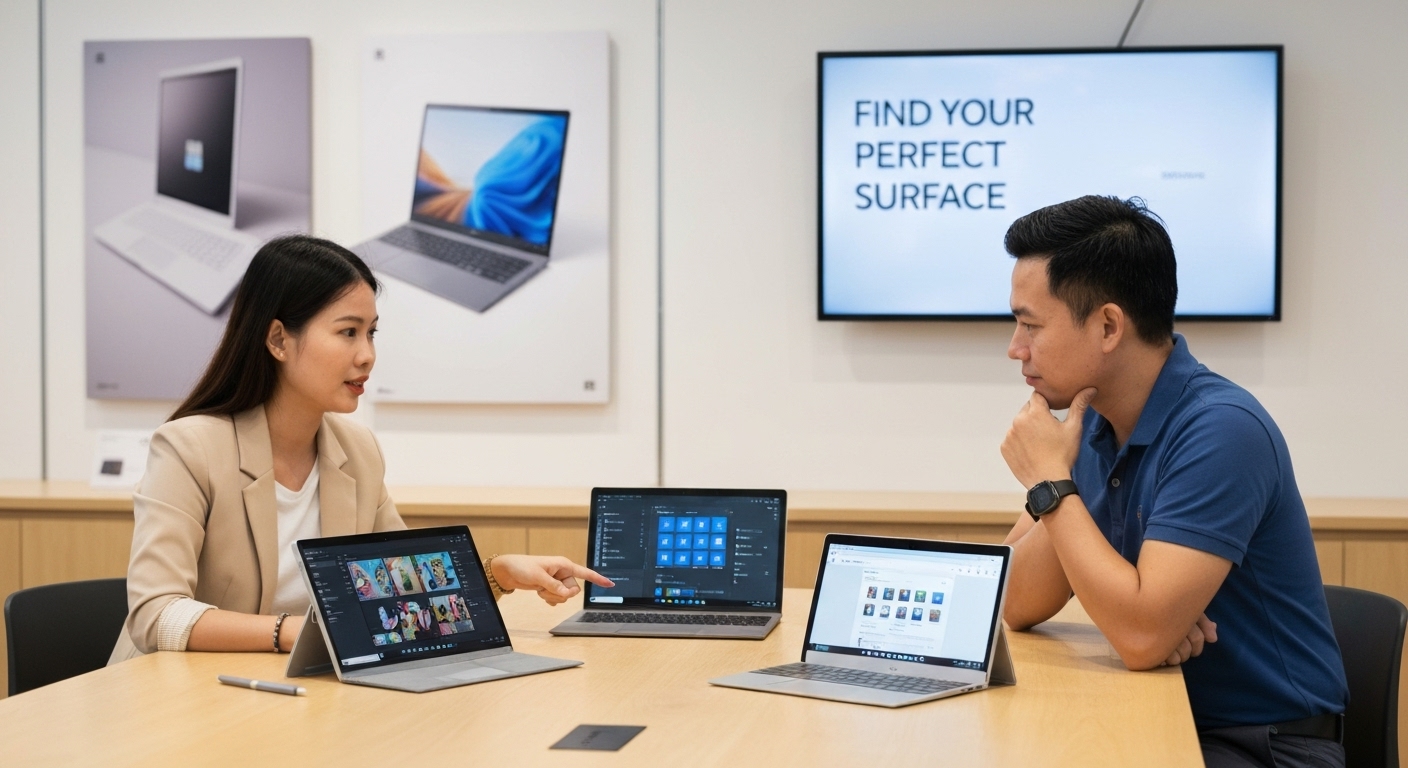 surface cần tư vấn