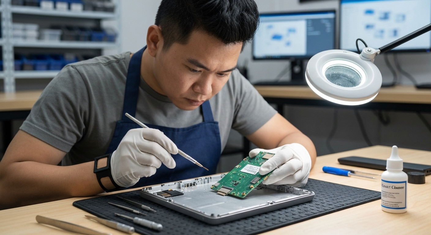 Chuyên gia sửa chữa Surface khắc phục tình trạng oxy hóa