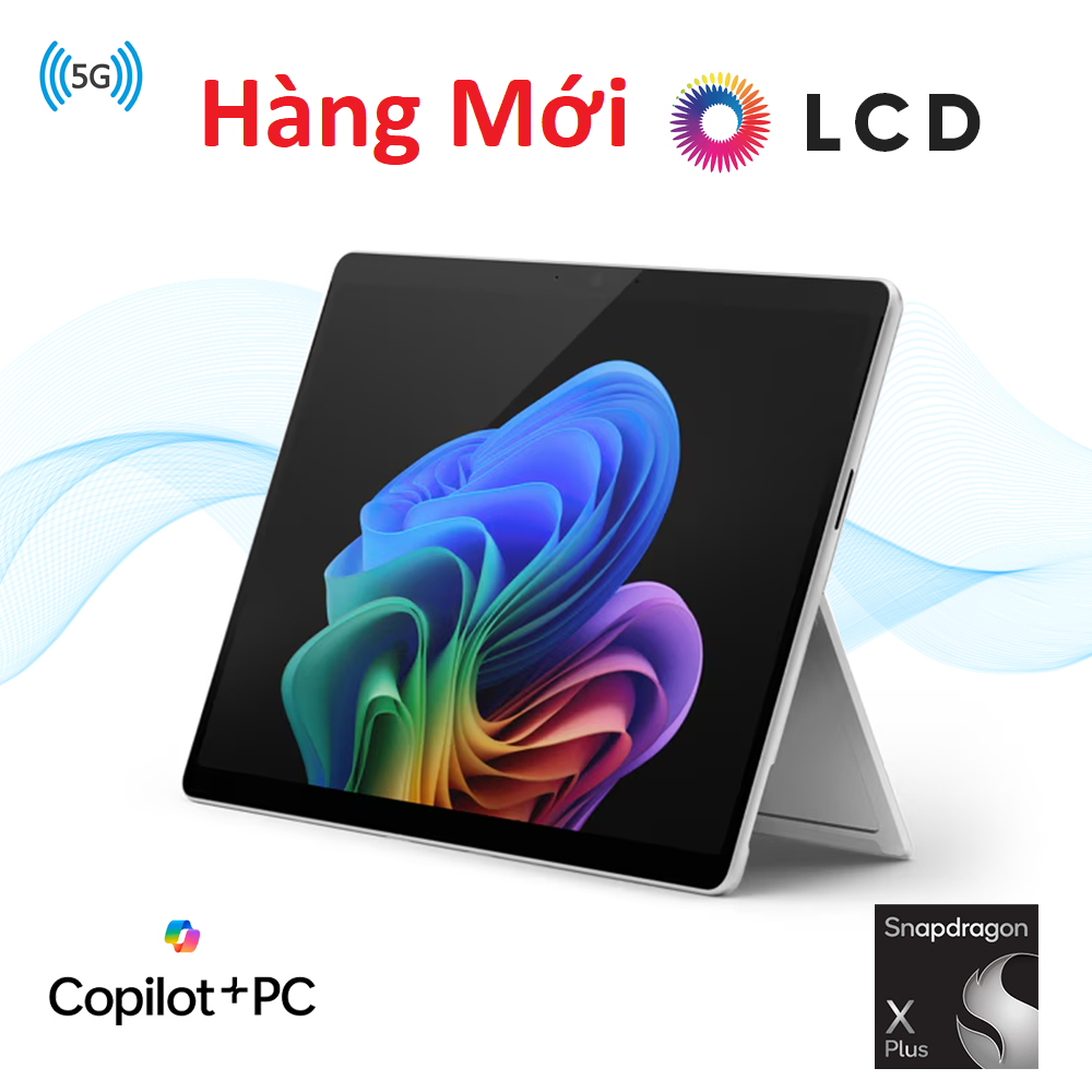 Surface Pro 11 5G – Snapdragon X Plus 16GB 256GB (Mới)