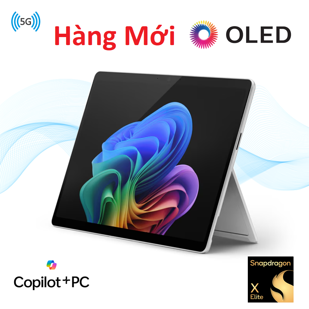 Surface Pro 11 5G – Snapdragon X Elite OLED display16GB 512GB (Mới)