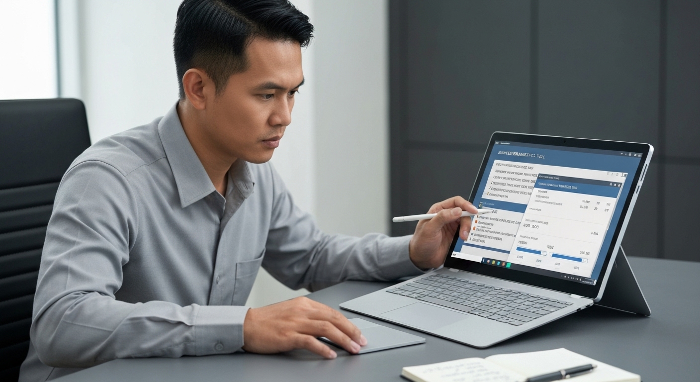 surface cần hỗ trợ