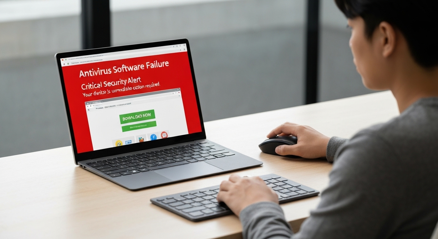surface bị lỗi phần mềm diệt virus