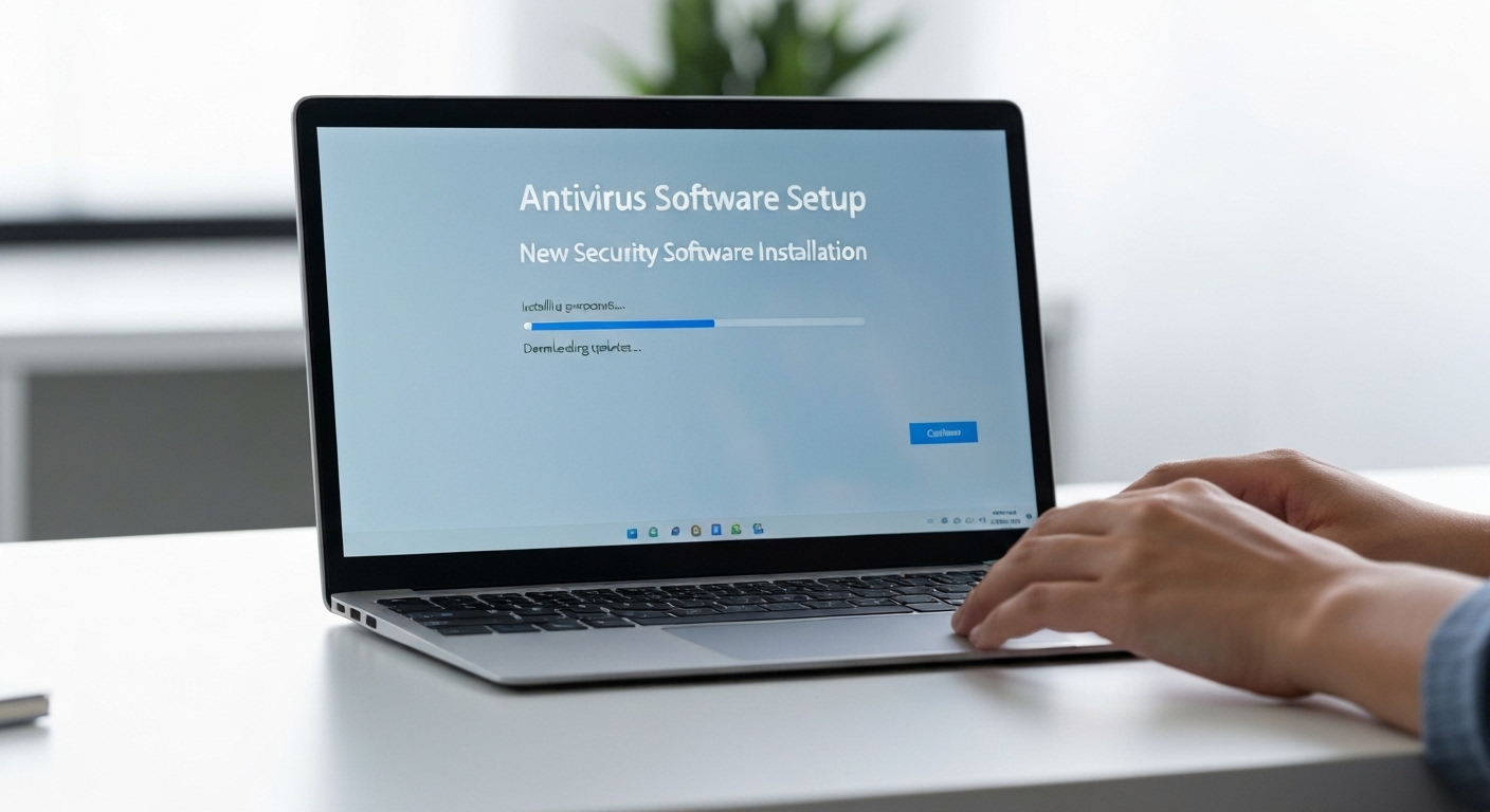 Cài đặt lại phần mềm diệt virus mới cho Surface