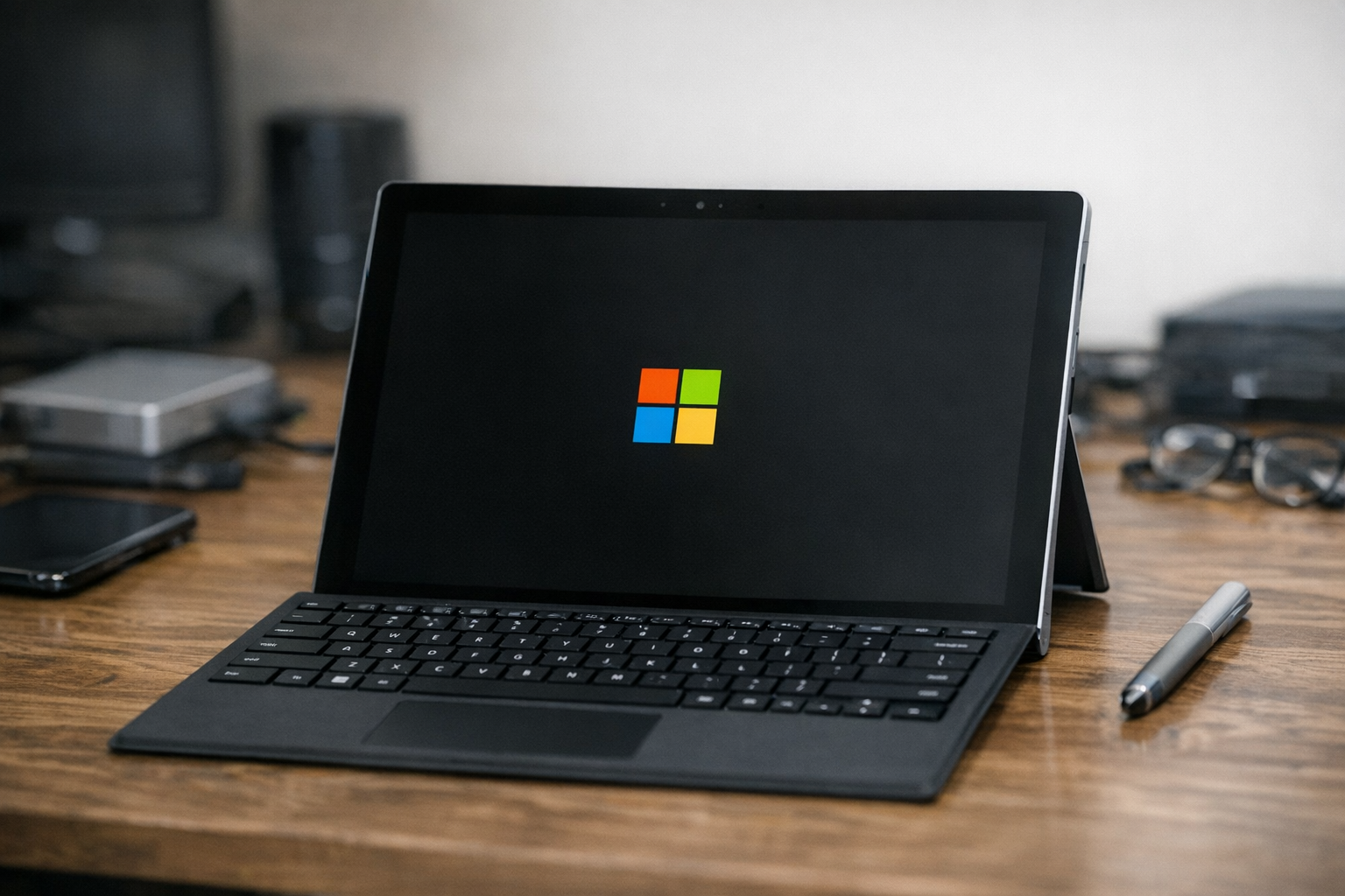 Thiết bị Surface bị kẹt ở màn hình logo Microsoft không thể khởi động vào Windows