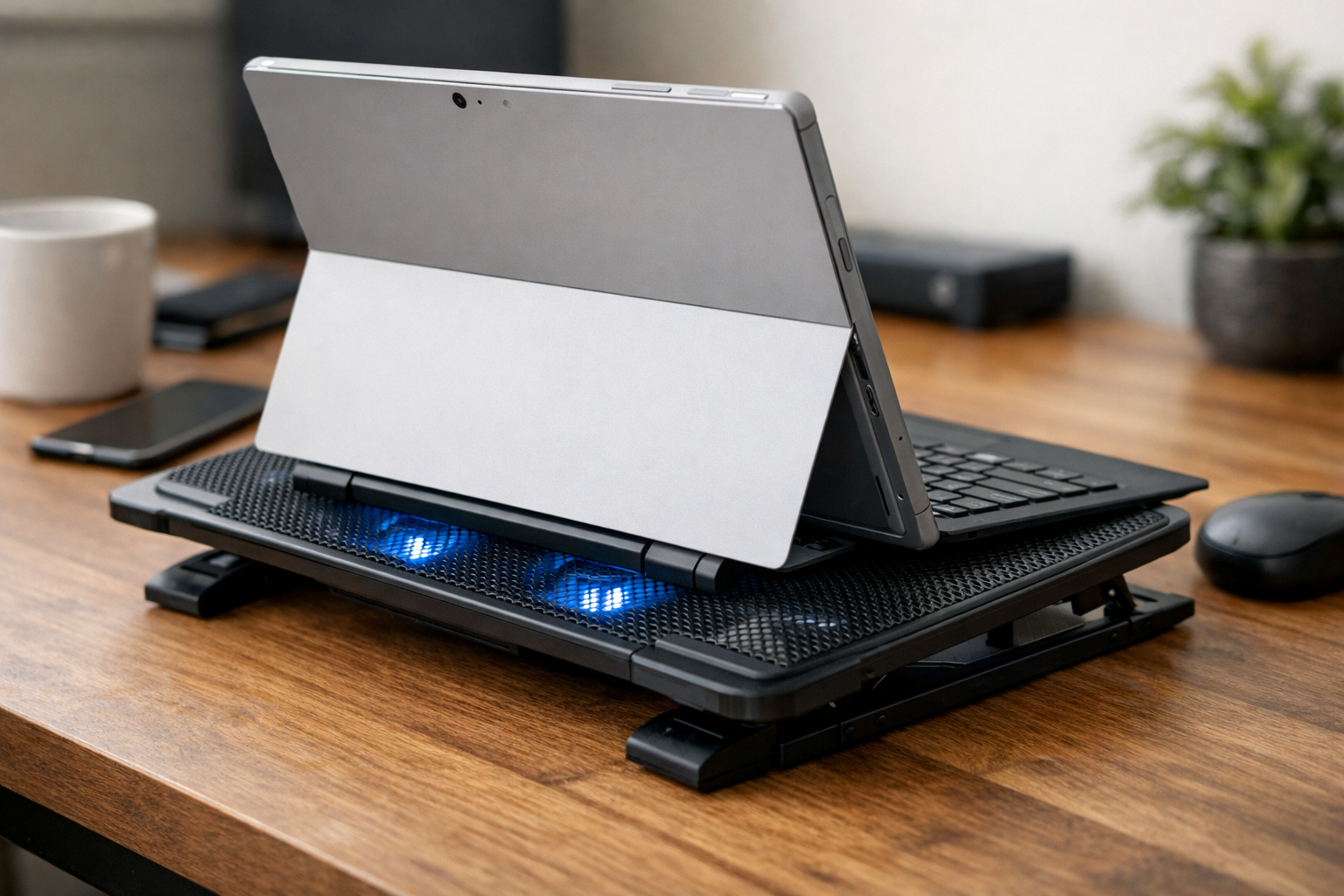 Sử dụng đế tản nhiệt rời cho máy tính Surface Pro