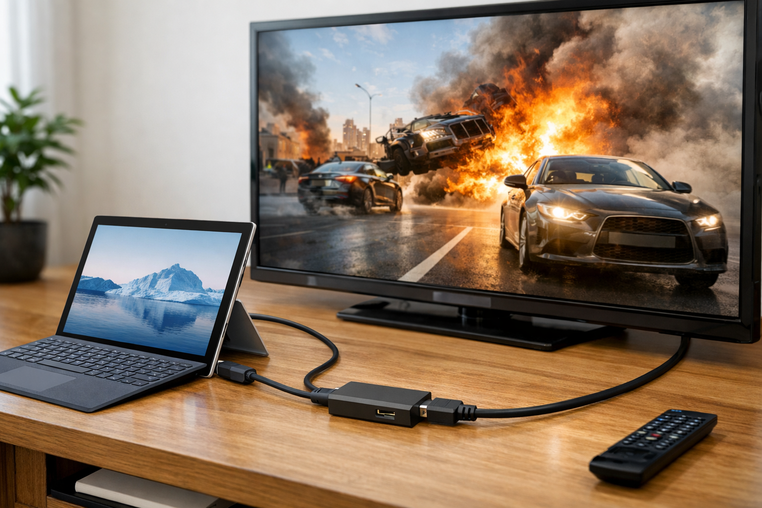 tmpaecz3yfh Cách kết nối Surface với tivi cực đơn giản và sắc nét