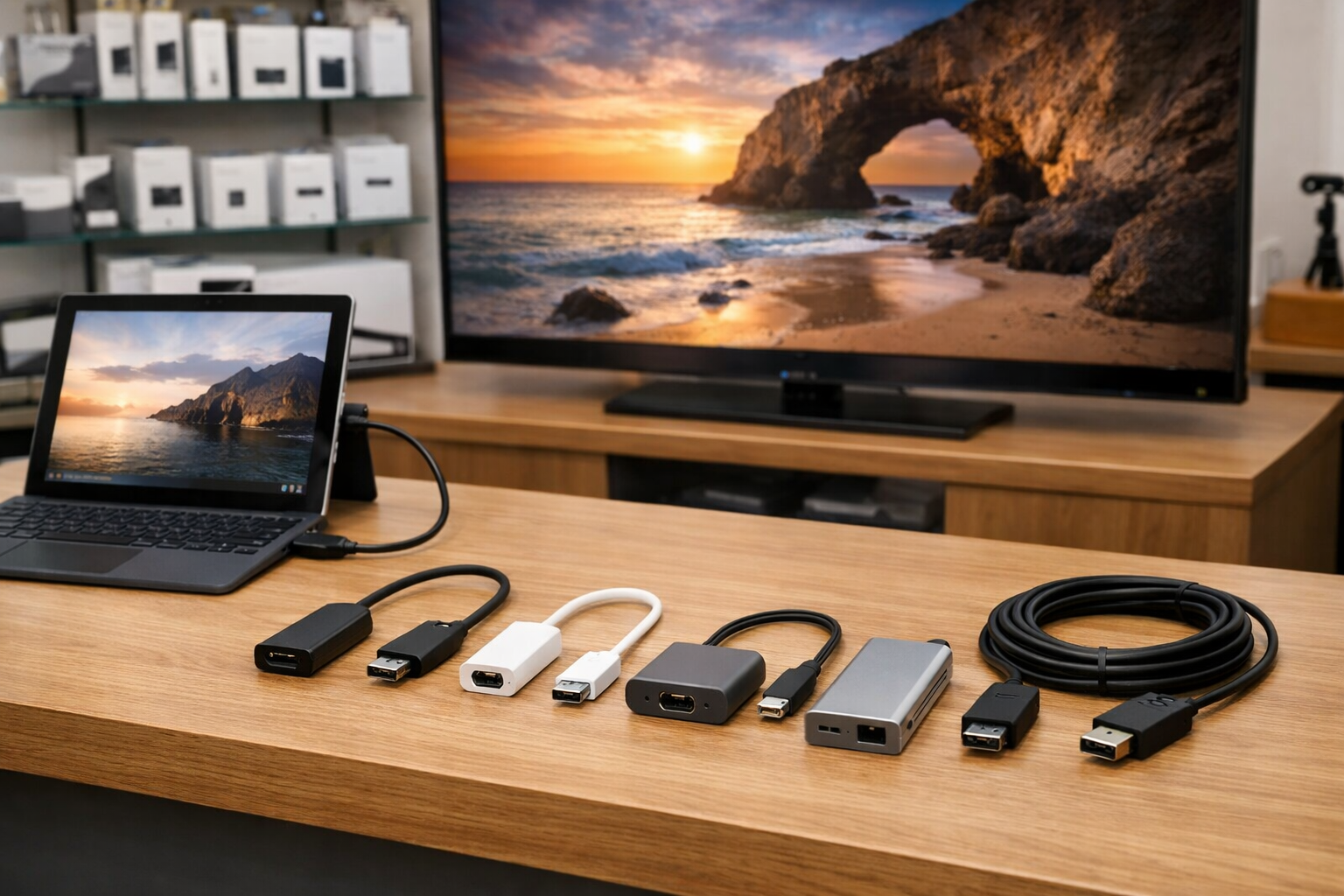 Các loại phụ kiện adapter chính hãng cho Surface tại cửa hàng Surface Plus