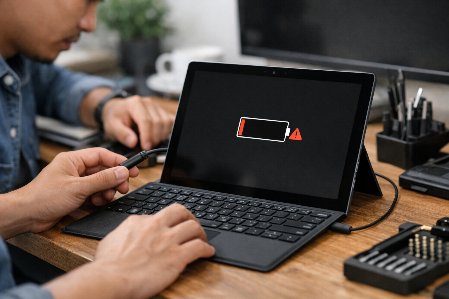 Cách sửa Surface Pro 7 không nhận sạc hiệu quả lấy ngay