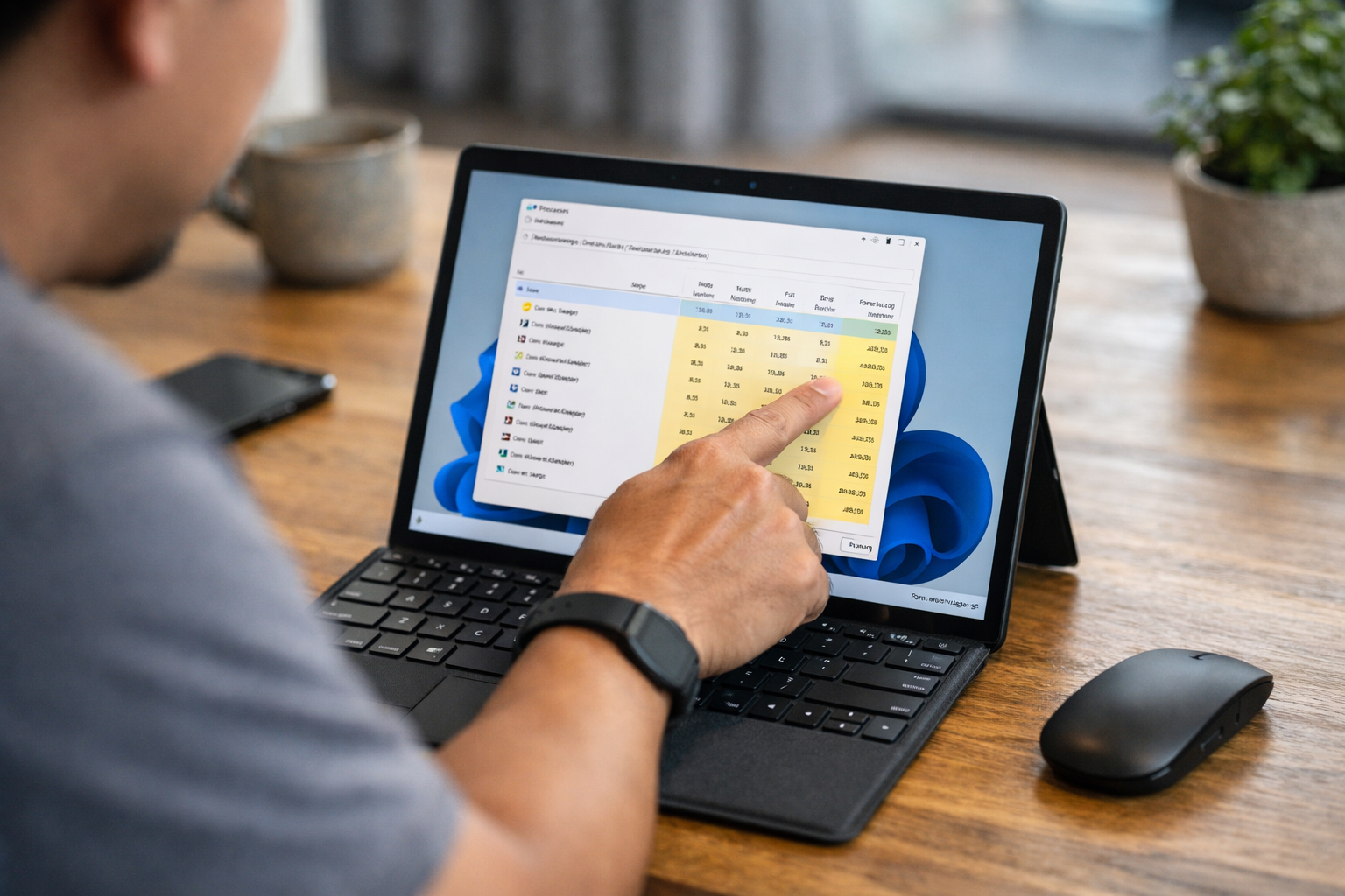 Kiểm tra ứng dụng ngốn pin trong Task Manager trên Windows 11