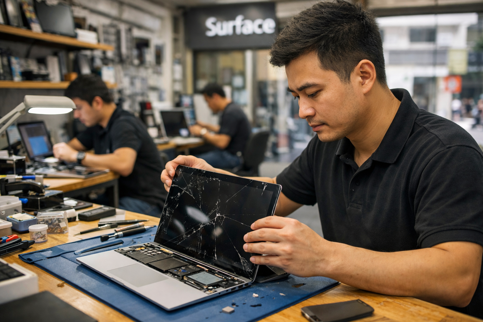 Cửa hàng Surface Plus chuyên sửa chữa và thay màn hình Surface tại Hà Nội