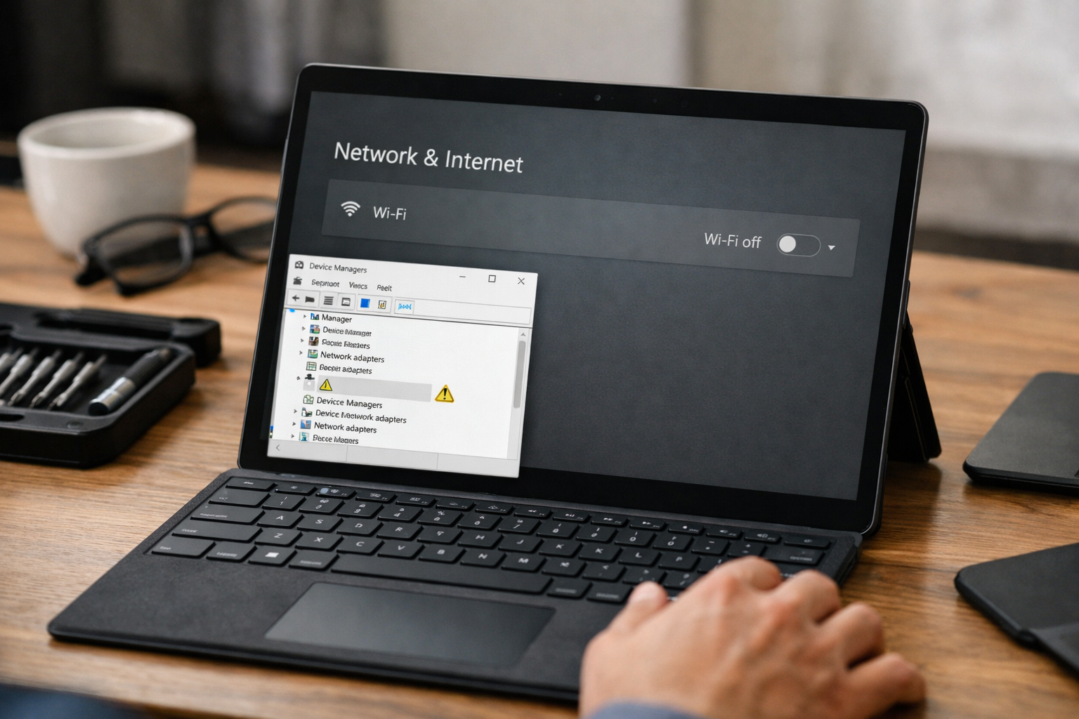 Sửa Surface Pro 9 lỗi Wifi triệt để, lấy ngay tại Hà Nội