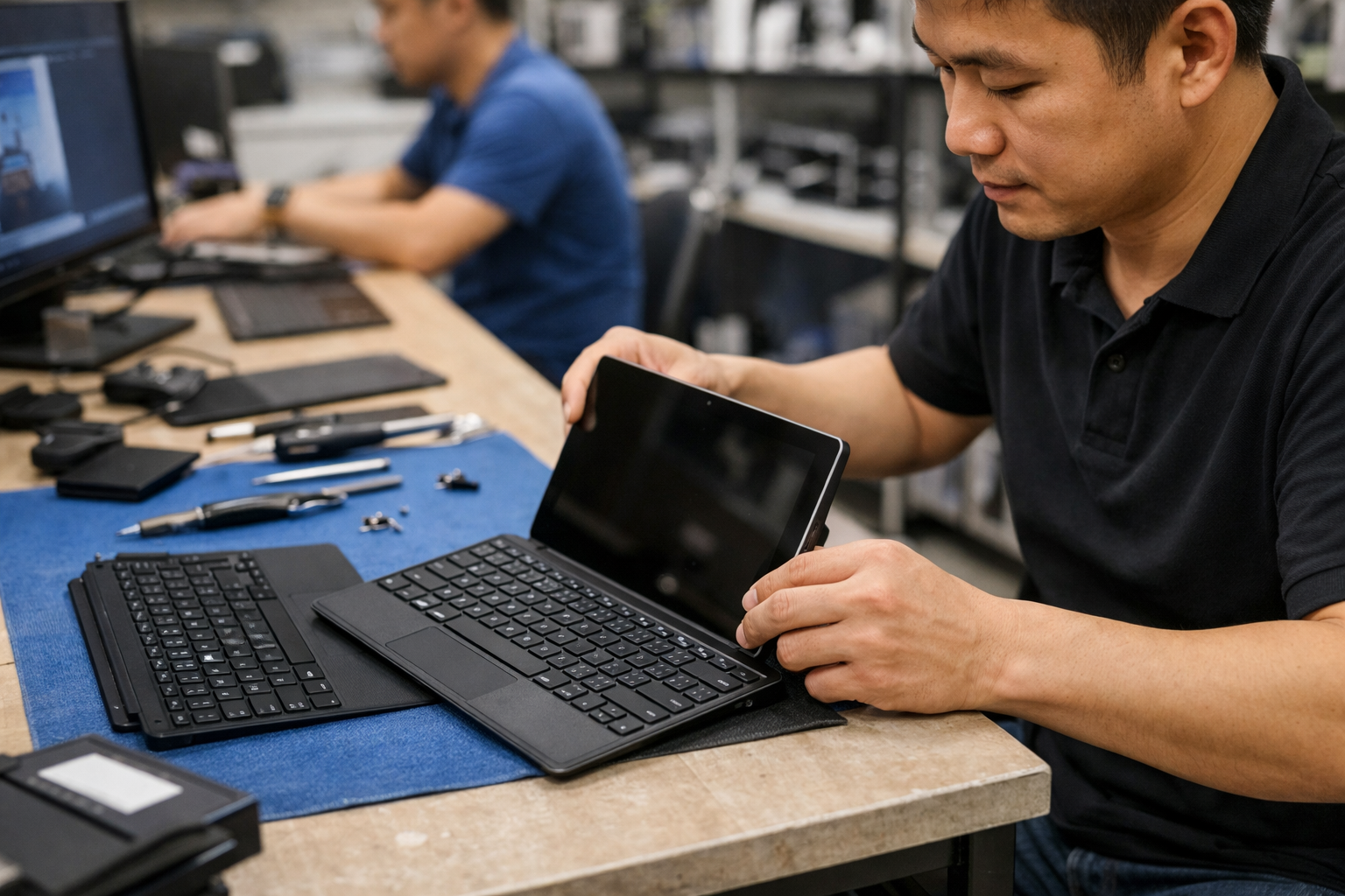 Thay thế bàn phím Type Cover mới cho Surface Pro 6 tại cửa hàng