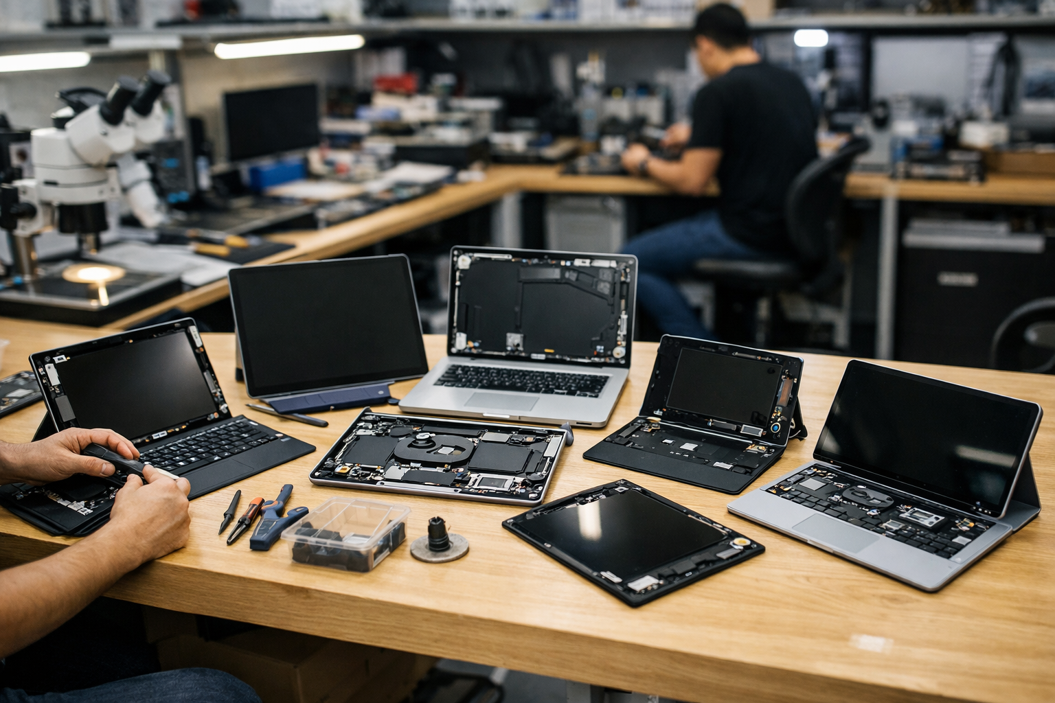 Bảng giá thay màn hình Surface 2026: Cập nhật & Ưu đãi mới 7 Tổng hợp các dòng máy Surface phổ biến nhất năm 2026 đang được hỗ trợ thay màn hình
