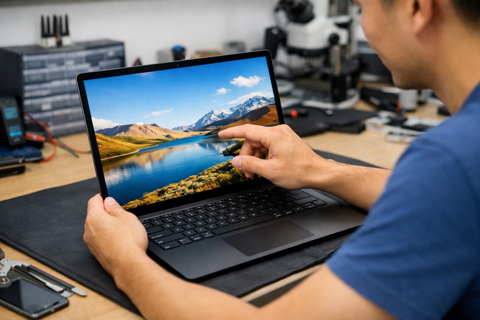 Sản phẩm màn hình Surface Laptop 4 chính hãng với độ phân giải cao và màu sắc sắc nét