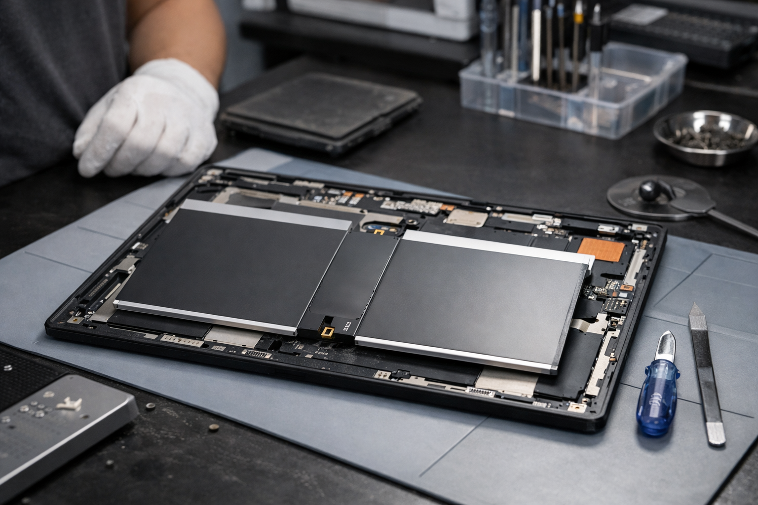 Viên pin Surface Pro 7 mới chính hãng được chuẩn bị để thay thế