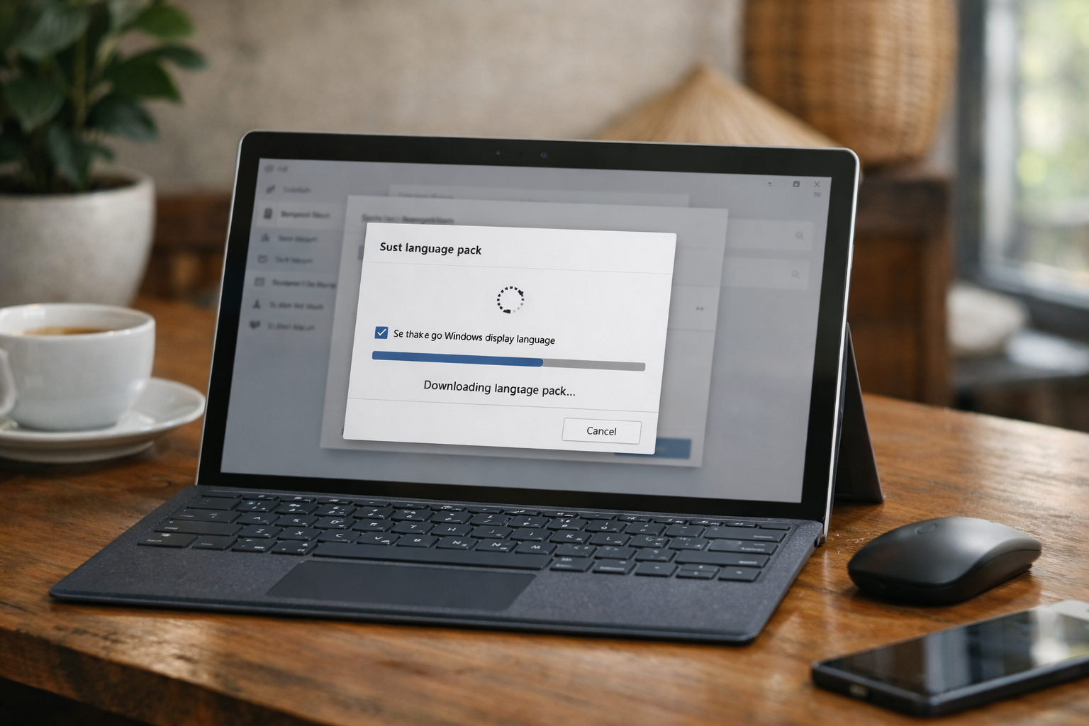 Cách cài tiếng Việt cho Surface đơn giản và nhanh nhất 8 Quá trình tải gói ngôn ngữ tiếng Việt về máy Surface từ Microsoft Store