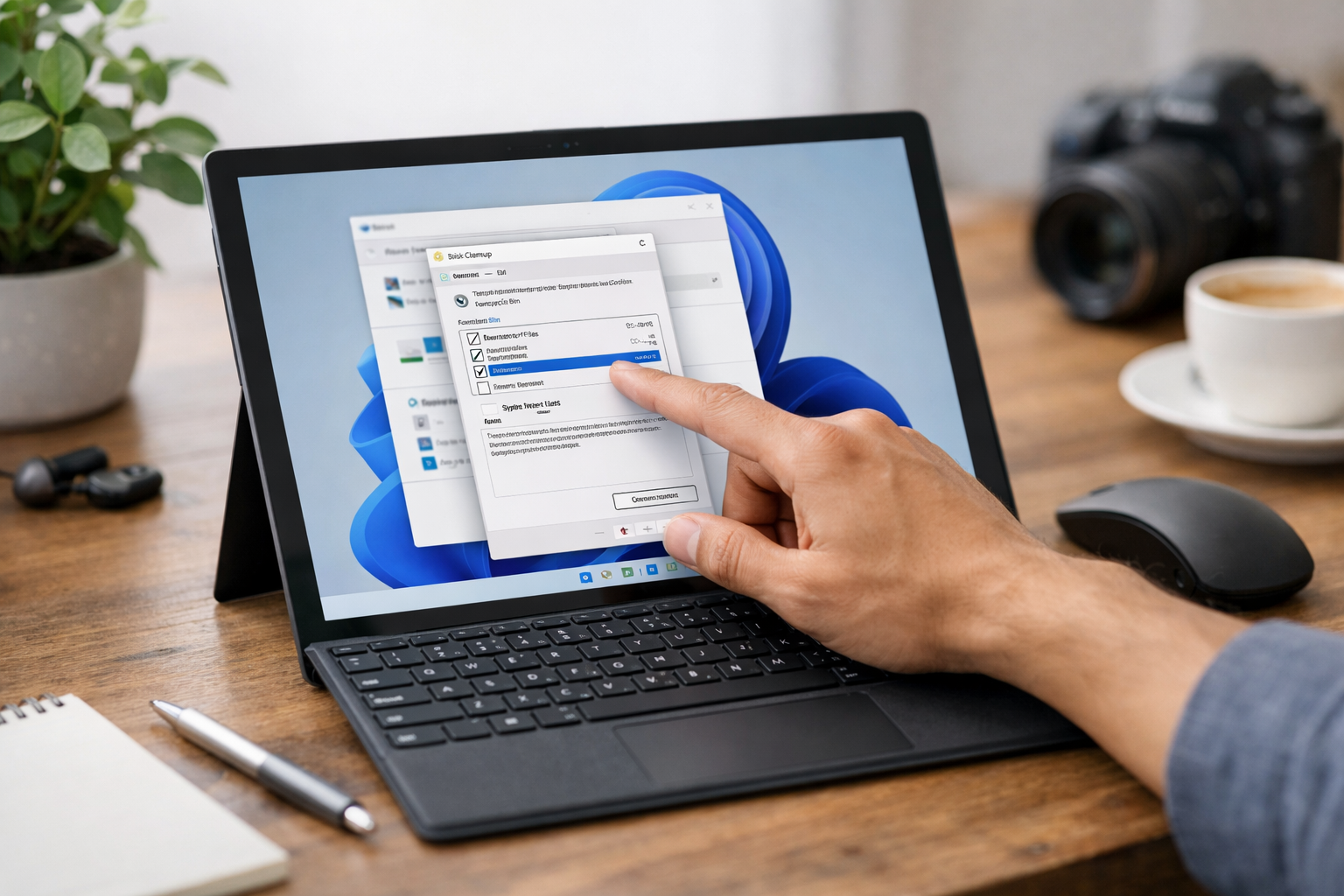 10+ Cách Tăng Tốc Surface Pro Hiệu Quả, Mượt Như Mới Mua 7 Sử dụng Disk Cleanup để dọn dẹp bộ nhớ máy tính Surface