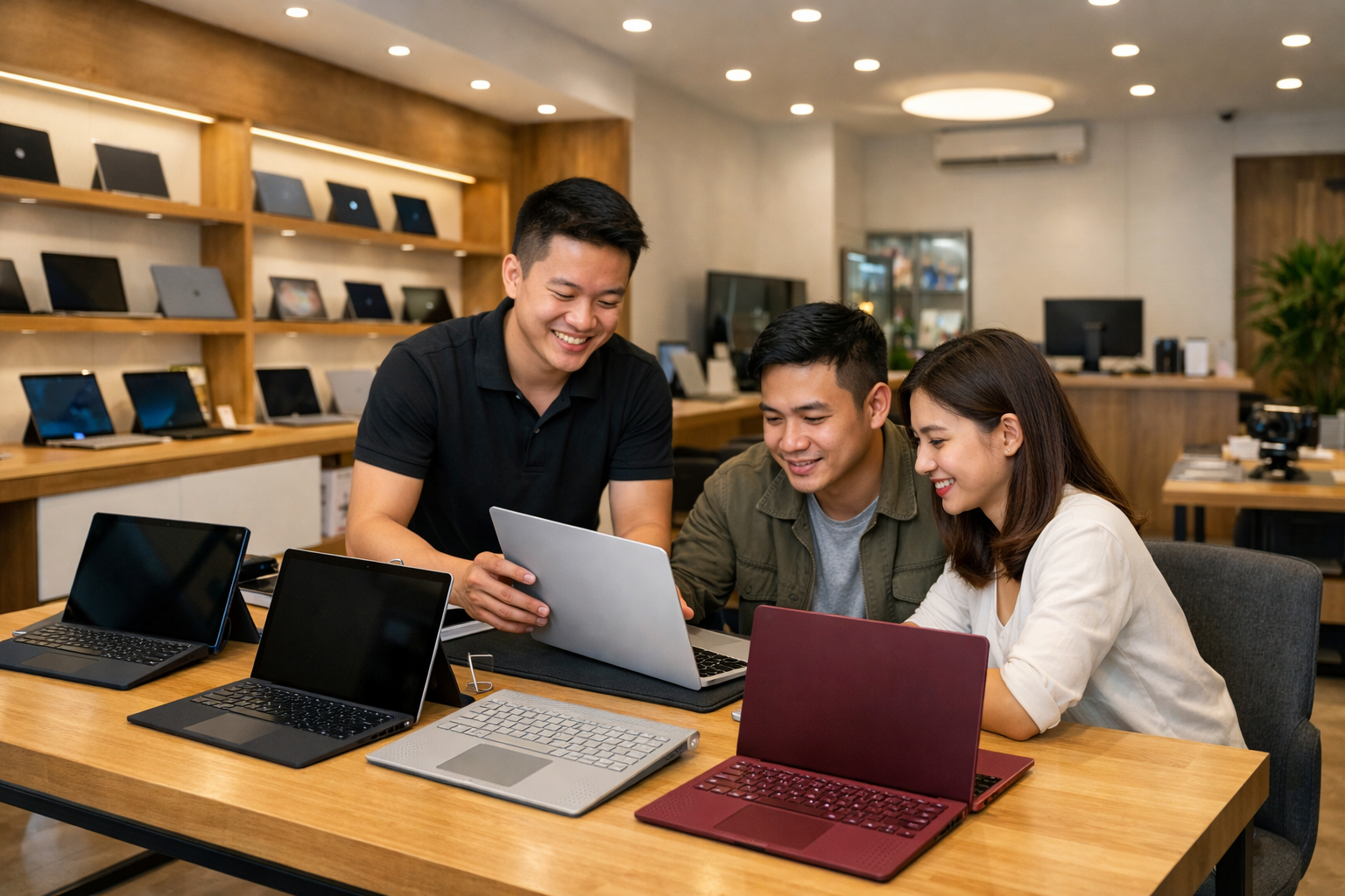 Mua Surface Laptop Cũ Hà Nội: Kinh Nghiệm & Địa Chỉ Uy Tín 9 Không gian cửa hàng Surface Plus chuyên phân phối Surface cũ tại Hà Nội