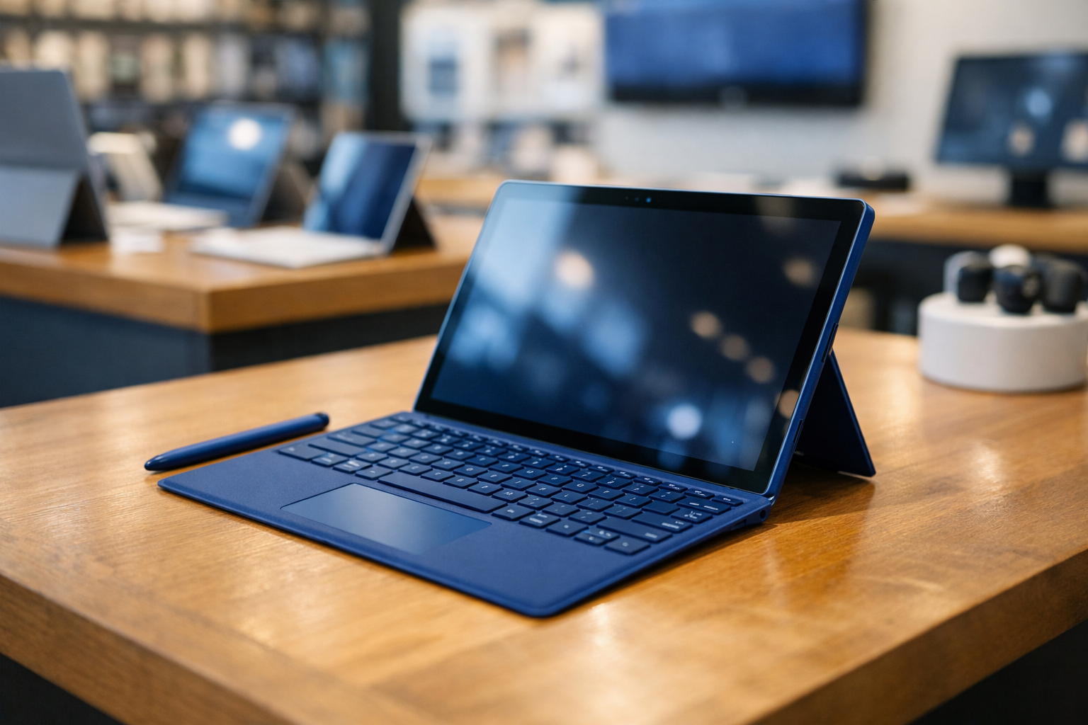 Bảng Giá Surface Plus 2024: Review Mua Surface Cũ Giá Rẻ Hà Nội 7 Cận cảnh chiếc Surface Pro 9 màu Sapphire sang trọng tại cửa hàng