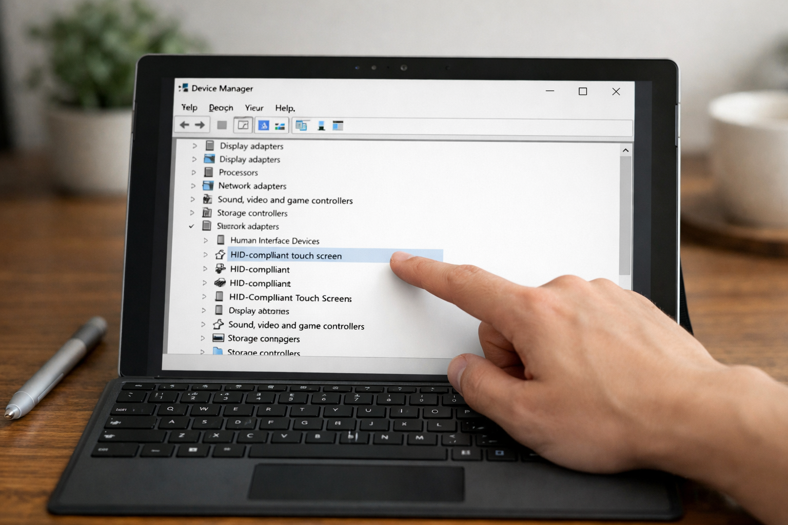 Cách Tắt Cảm Ứng Surface Pro Nhanh Chóng & Đơn Giản Nhất 7 Mở trình quản lý Device Manager trên máy tính Surface Pro