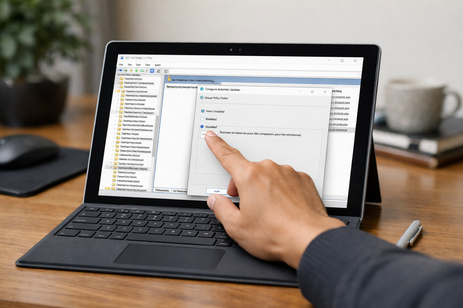 5 cách tắt update Windows Surface triệt để, cực nhanh 8 Sử dụng Group Policy Editor để chặn cập nhật Windows trên dòng Surface Pro
