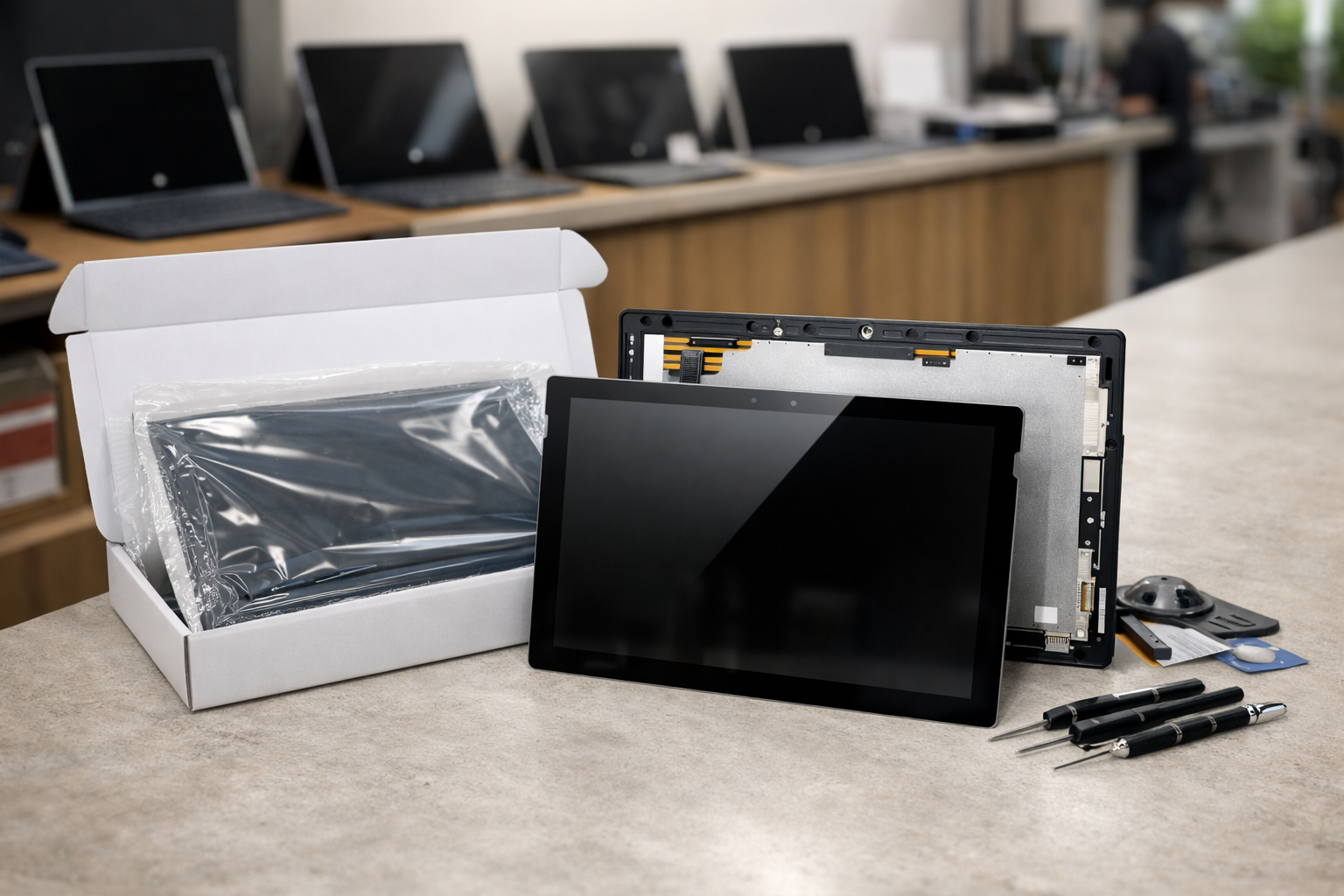 Linh kiện màn hình Surface Pro 6 mới 100% zin chính hãng tại cửa hàng