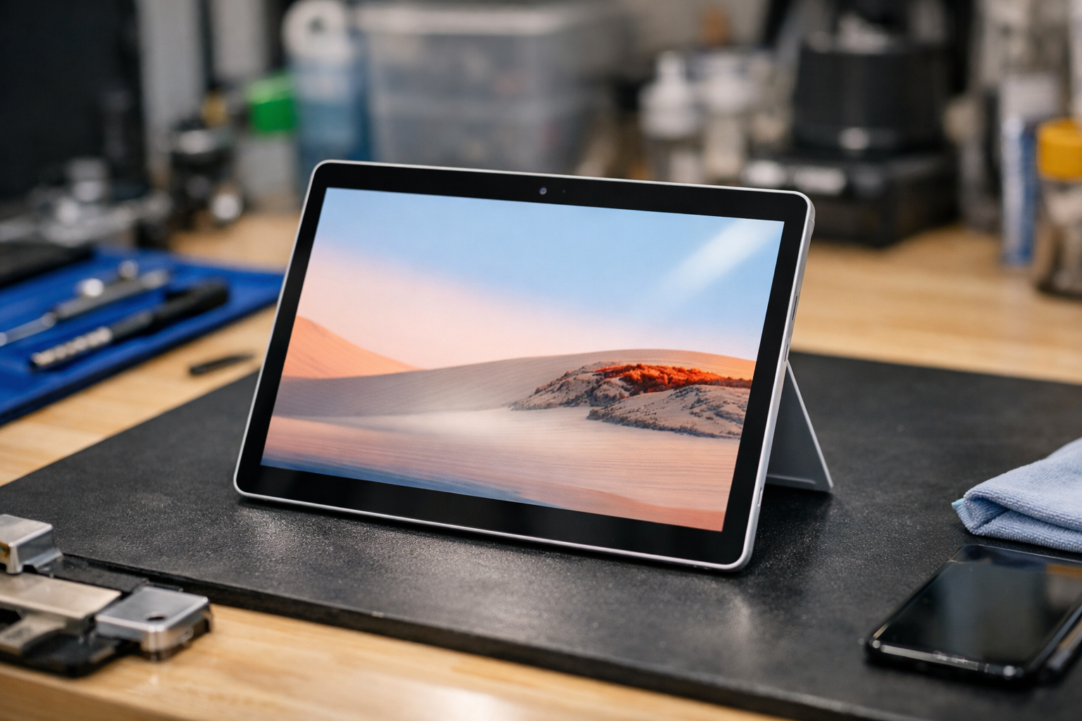 Máy Surface Go 2 sau khi thay màn hình mới đẹp long lanh