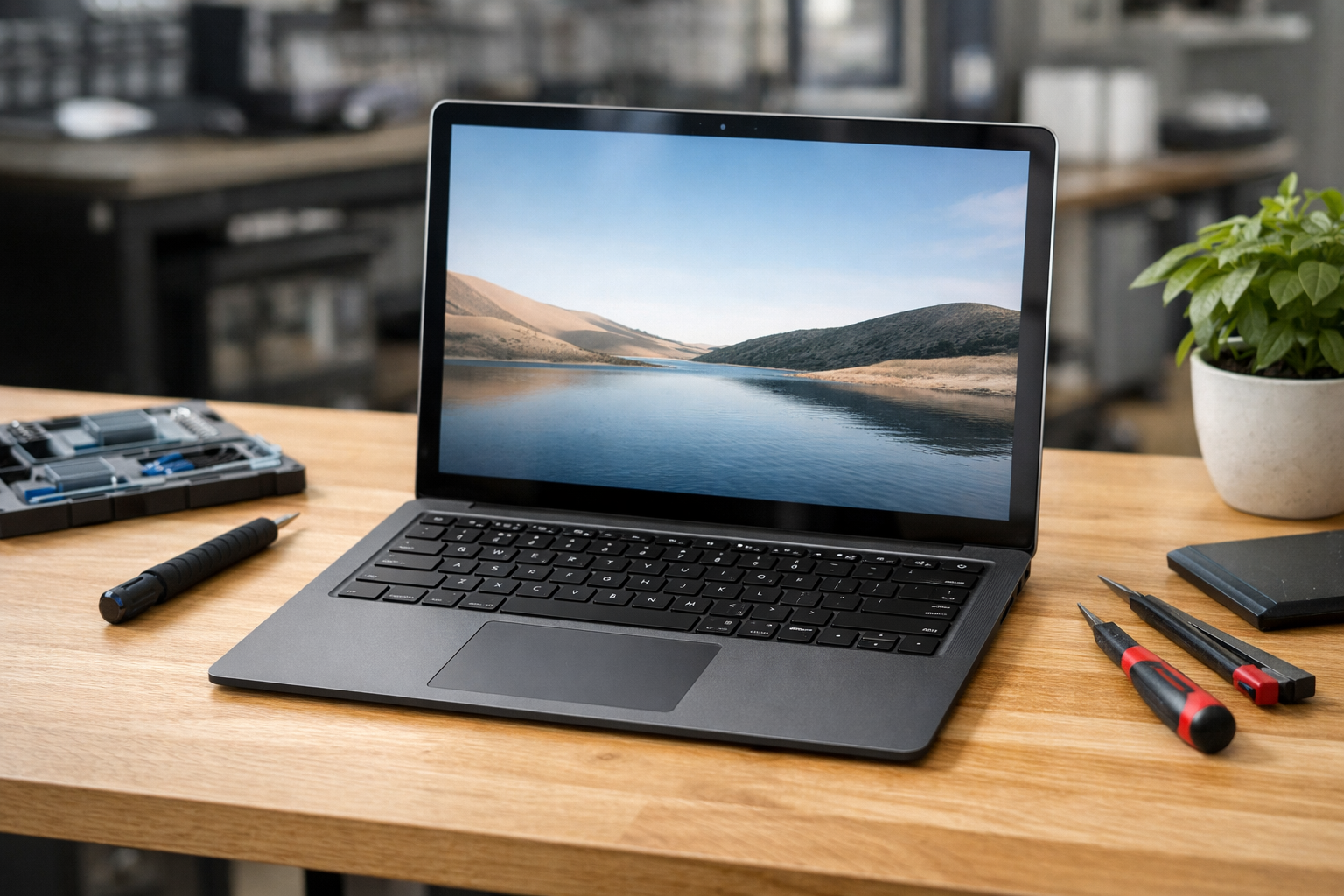 Thay Bàn Phím Surface Laptop 1 Chính Hãng, Giá Rẻ Tại HN 9 Chiếc Surface Laptop 1 sau khi đã được thay bàn phím mới hoàn thiện tại Surface Plus